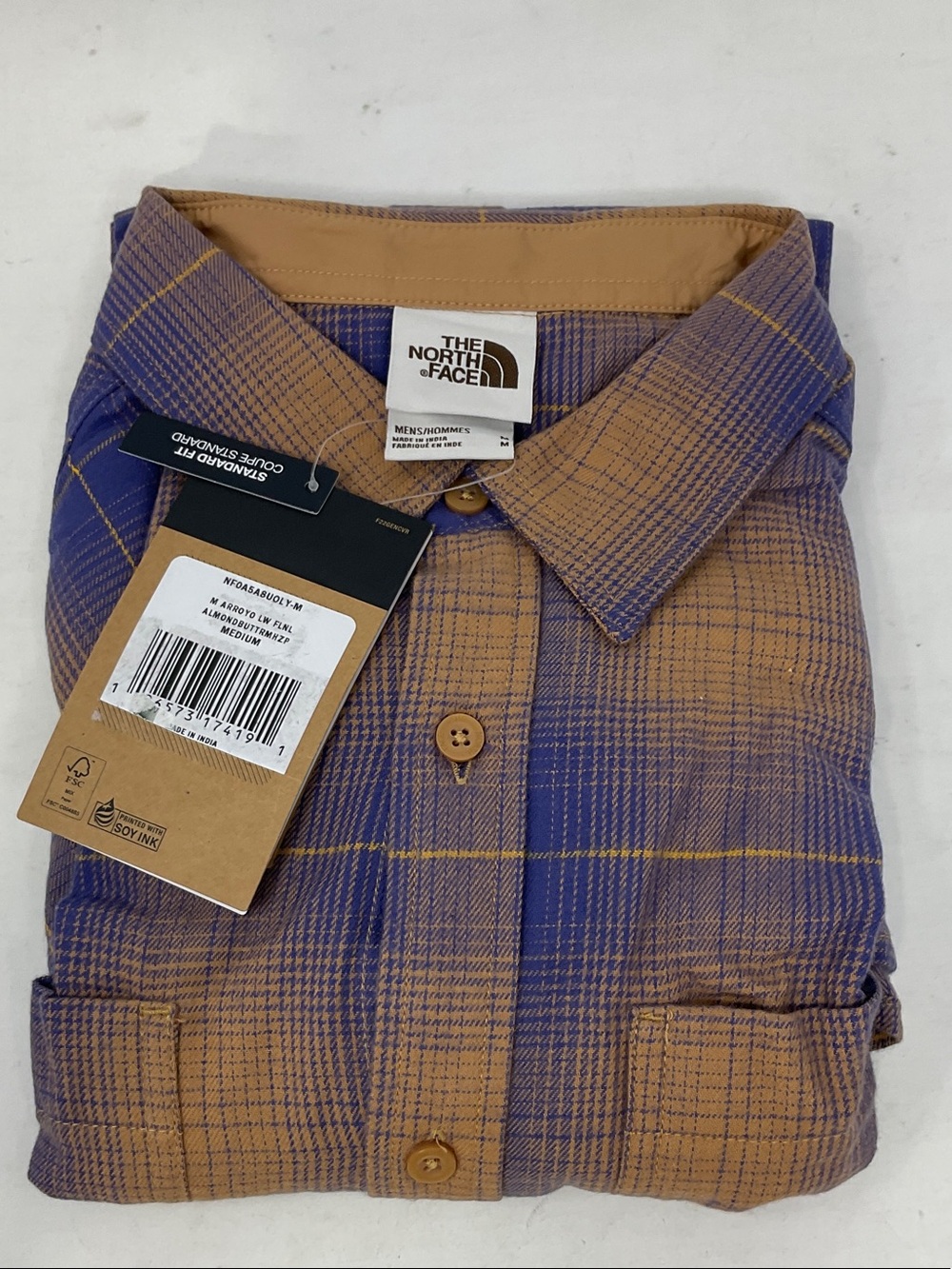 The North Face Men's Arroyo Plaid Button-Down Shirt